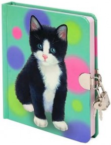 3942 - Sweet Kitty Lock & Key Diary - Lisa Alderson