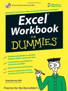 Excel Workbook for Dummies [With CDROM] - Greg Harvey