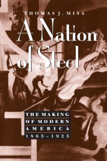 A Nation of Steel: The Making of Modern America, 1865-1925 (Johns Hopkins Studies in the History of Technology) - Thomas J. Misa