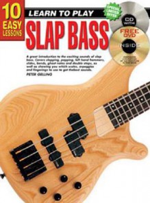 10 Easy Lessons Slap Bass Bk/CD - Peter Gelling, Ltp Publications