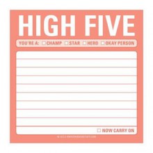 High Five: Sticky Note - Knock Knock