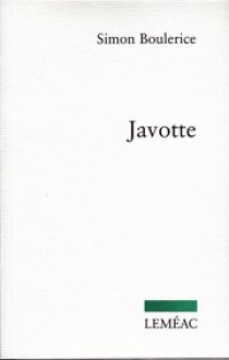 Javotte - Simon Boulerice