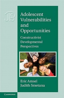 Adolescent Vulnerabilities and Opportunities: Developmental and Constructivist Perspectives - Eric Amsel, Judith Smetana