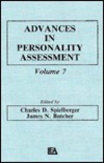 Advances in Personality Assessment: Volume 7 - Spielberge, James N. Butcher