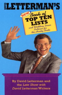 David Letterman's New Book of Top Ten Lists: and Wedding Dress Patterns for the Husky Bride - David Letterman