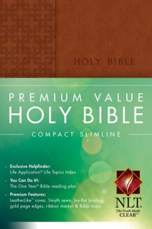 Premium Value Compact Slimline Bible NLT - Tyndale