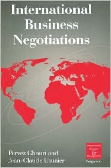 International Business Negotiations - Pervez Ghauri