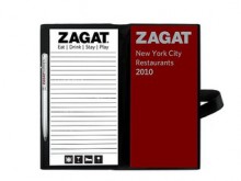 New York City Restaurants Dining Journal 2010 - Zagat Survey