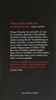 Tage Im Dämmer, Nächte Im Rausch: Autobiographie - Werner Schroeter, Claudia Lenssen, Elfriede Jelinek