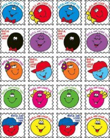 Smile, God Loves You! Heaven Sent Stamp Stickers - School Specialty Publishing