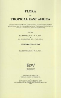 FTEA Hymenophyllaceae (Flora Tropical East Africa) - Henk J. Beentje, S.A. Ghazanfar