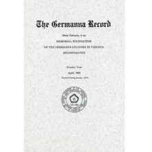 John Jacob Rector of Germanna and His Descendants - B.C. Holtzclaw, Charles Herbert Huffman