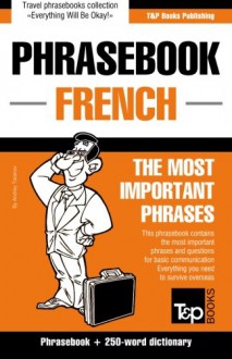 English-French phrasebook and 250-word mini dictionary - Andrey Taranov