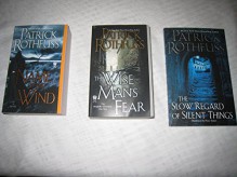 3 Book Set of The Kingkiller Chronicle Series (The Name of the Wind, Wise Man's Fear and The Slow Regard of Silent Things) - Patrick Rothfuss