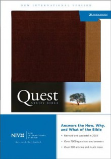 Quest Study Bible, Personal Size (New International Version) - Zondervan Publishing