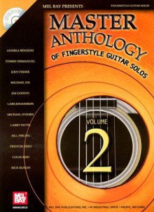 Master Anthology of Fingerstyle Guitar Solos Volume 2 [With CD] - Mel Bay