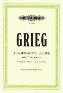 Lieder Auswahl. Gesang Hoch, Klavier - Grieg Edvard