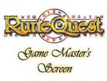 Runequest: Game Master's Screen - Matthew Sprange