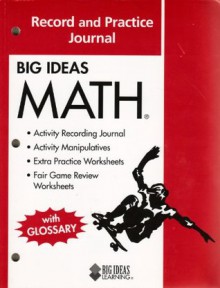 Big Ideas MATH: Record and Practice Journal Red - Holt McDougal