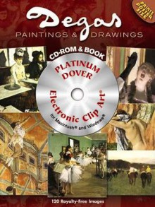 120 Degas Paintings and Drawings Platinum DVD and Book - Edgar Degas, Edgar Degas