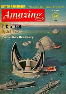 Amazing Stories, October 1961 - Frank Herbert, Cele Goldsmith