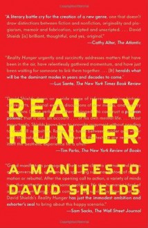 Reality Hunger (Vintage) - David Shields