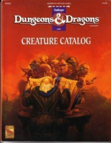 Dmr2 Creature Catalog (Dungeons and Dragons Accessory, Challenger 9438) - J Nephew