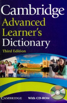 Cambridge Advanced Learner's Dictionary with CD-ROM - Cambridge University Press