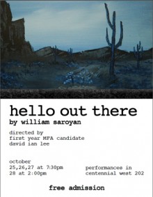 Hello Out There - William Saroyan