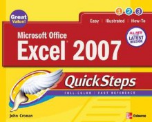 Microsoft Office Excel 2007 QuickSteps - John Cronan