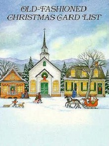 Old-Fashioned Christmas Card List - Darcy May