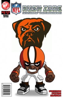 NFL Rush Zone: Season Of The Guardians #1 - Cleveland Browns Cover - Kevin Freeman, M. Goodwin