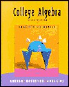 College Algebra: Concepts and Models, Third Edition - Ron Larson, Robert P. Hostetler, Anne V. Hodgkins