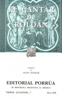 El Cantar de Roldán. (Sepan Cuantos, #279) - Anonymous