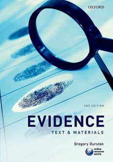 Evidence: Text & Materials - Gregory J. Durston