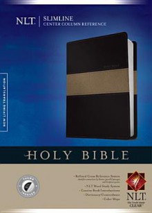 Slimline Center Column Reference Bible NLT - Tyndale