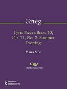 Lyric Pieces Book 10, Op. 71, No. 2 - Edvard Grieg