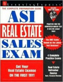 ASI Real Estate Sales Exam [With CDROM] - Learning Express LLC