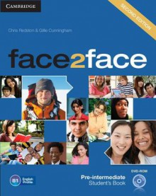 Face2face Pre-Intermediate Student's Book with DVD-ROM - Chris Redston, Gillie Cunningham