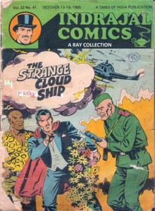 Mandrake-The Strange Cloud Ship ( Indrajal Comics Vol 22 No 41 ) - Lee Falk