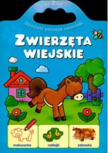 zwierzęta wiejskie Dzieciaki poznają../br/ - Agnieszka Bator