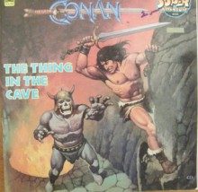 Conan: The Thing in the Cave (Golden Super Adventure Book) - Jack C. Harris, Dan Adkins, Gino d'Achille