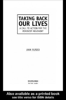 Taking Back Our Lives - Ann Russo