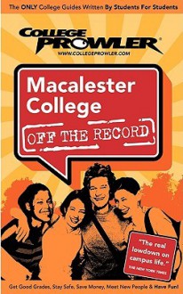 Macalester College (College Prowler Guide) - Katherine Tylevich, College Prowler