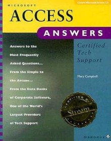 Microsoft Access Answers: Certified Tech Support - Mary Campbell