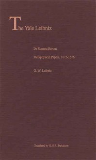 De Summa Rerum: Metaphysical Papers, 1675 1676 - Gottfried Wilhelm Leibniz, G.H.R. Parkinson