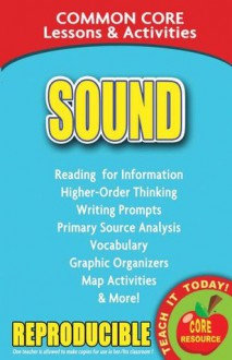 Sound: Common Core Lessons & Activities - Carole Marsh