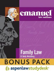 ELO: Family Law 2011 Studydesk Bonus Pack - Weisberg