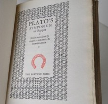 Plato's Symposium or Supper - Shane Leslie, Francis Birrell