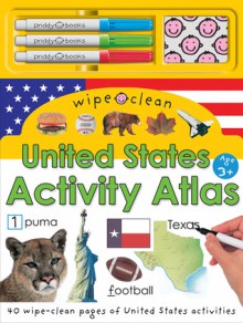 Wipe Clean United States Activity Atlas - Roger Priddy